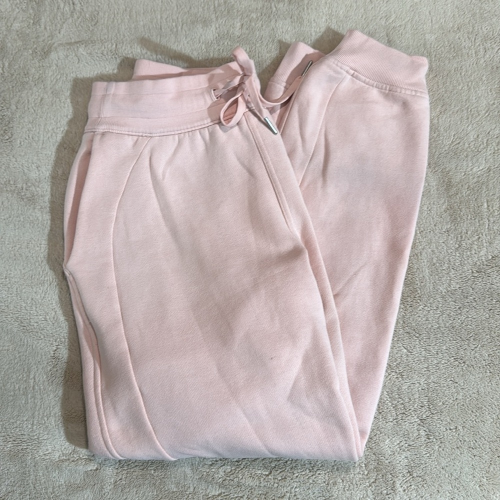 Pink Lululemon High-Rise Scuba Joggers | 6